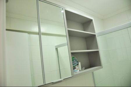 Detalhe - Banheiro Social de apartamento para alugar com 2 quartos, 41m² em Vila Albertina, São Paulo