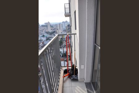 Detalhe - Varanda da Sala de apartamento para alugar com 2 quartos, 41m² em Vila Albertina, São Paulo