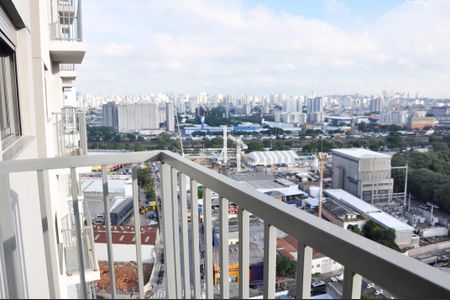 Detalhe - Varanda da Sala de apartamento para alugar com 2 quartos, 41m² em Vila Albertina, São Paulo