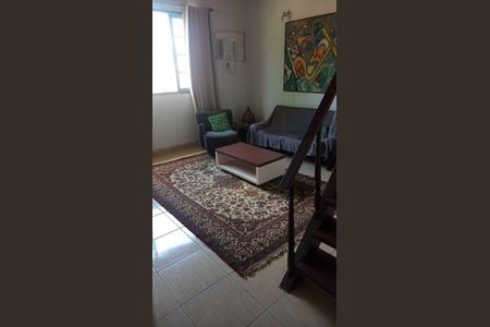 Sala de kitnet/studio para alugar com 1 quarto, 60m² em Recreio dos Bandeirantes, Rio de Janeiro