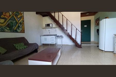 Sala de kitnet/studio para alugar com 1 quarto, 60m² em Recreio dos Bandeirantes, Rio de Janeiro