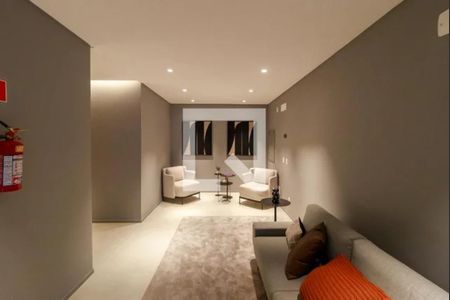 Hall de entrada de kitnet/studio para alugar com 1 quarto, 27m² em Campo Belo, São Paulo