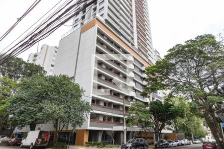 Fachada de kitnet/studio para alugar com 1 quarto, 27m² em Campo Belo, São Paulo