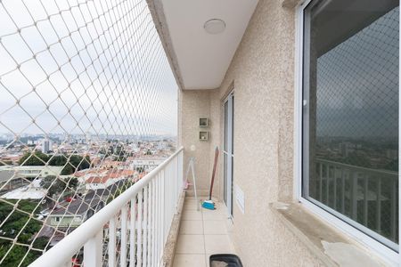 Varanda  de apartamento para alugar com 1 quarto, 29m² em Parque Vitoria, São Paulo