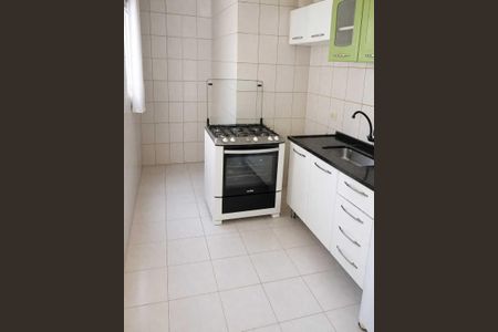 Cozinha de apartamento para alugar com 2 quartos, 52m² em Vila Sonia, Praia Grande