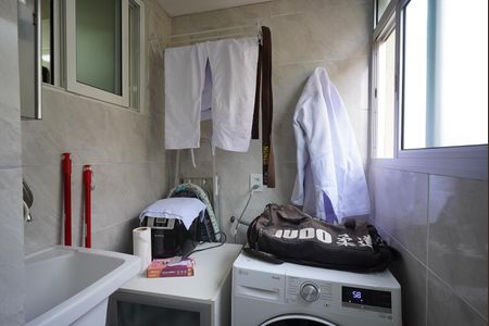 Apartamento à venda com 46m², 1 quarto e 1 vaga Apartamento à venda com 46m², 1 quarto e 1 vagaCozinha e Área de Serviço