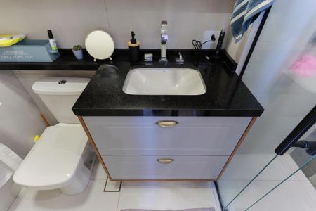 Apartamento à venda com 128m², 3 quartos e 1 vagaBanheiro da suíte