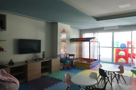 Área comum de apartamento para alugar com 3 quartos, 89m² em Vila Alzira, Guarujá