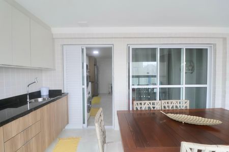 Varanda de apartamento para alugar com 3 quartos, 89m² em Vila Alzira, Guarujá
