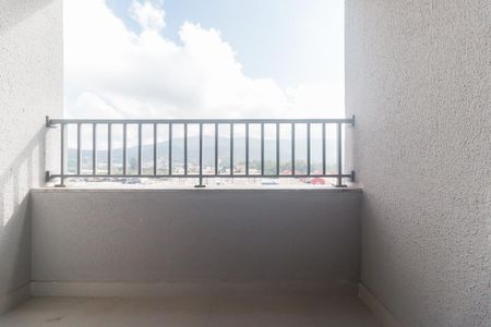 Varanda da Sala de apartamento para alugar com 2 quartos, 50m² em Vila Mogilar, Mogi das Cruzes