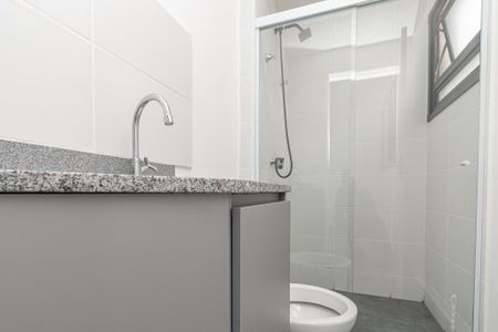 Banheiro da Suíte de apartamento para alugar com 2 quartos, 56m² em Jardim do Bosque, Hortolândia