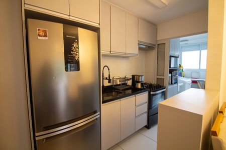 Cozinha de apartamento para alugar com 2 quartos, 110m² em Santo Amaro, São Paulo