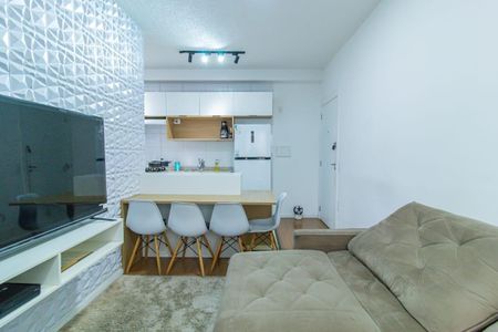 Sala de apartamento para alugar com 2 quartos, 43m² em Parque Reboucas, São Paulo