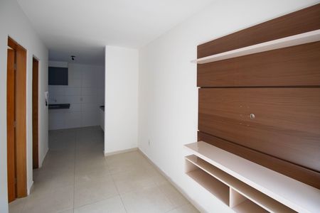 Sala  de apartamento para alugar com 1 quarto, 40m² em Vila Nova Carolina, São Paulo