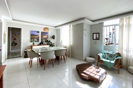 Sala de apartamento à venda com 3 quartos, 200m² em Gutierrez, Belo Horizonte