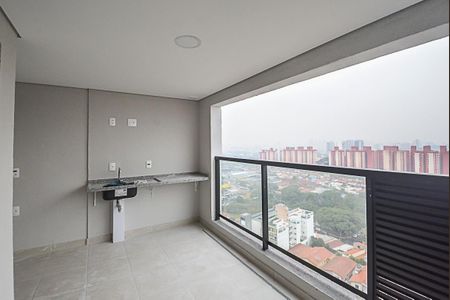 Sacada de apartamento à venda com 2 quartos, 74m² em Vila Caminho do Mar, São Bernardo do Campo