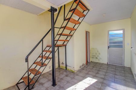 Sala e Cozinha Integrados de casa de condomínio para alugar com 2 quartos, 40m² em Santa Rosa de Lima, Porto Alegre