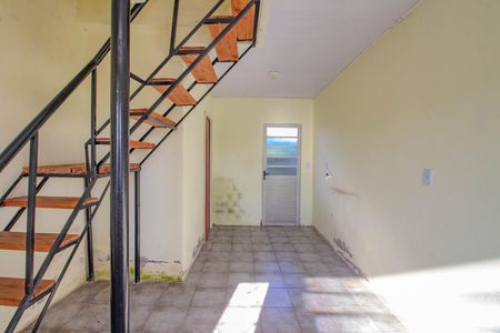 Sala e Cozinha Integrados de casa de condomínio para alugar com 2 quartos, 40m² em Santa Rosa de Lima, Porto Alegre