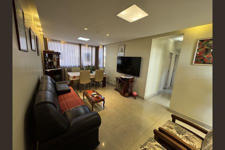 Sala de apartamento à venda com 3 quartos, 80m² em Santo Andre, Belo Horizonte