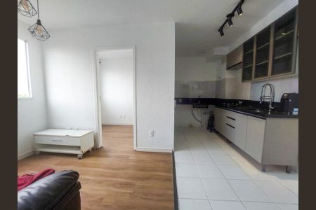 Sala de apartamento para alugar com 2 quartos, 35m² em Jardim Promissao, São Paulo
