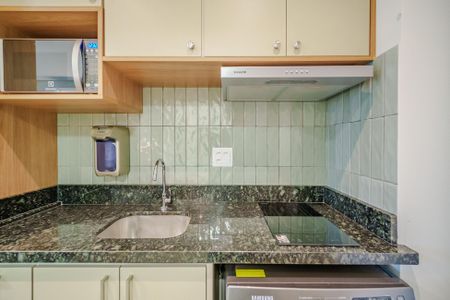 Studio para alugar com 26m², 1 quarto e sem vaga Studio para alugar com 26m², 1 quarto e sem vagaCozinha