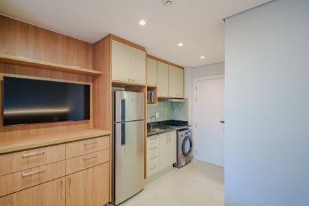 Studio para alugar com 26m², 1 quarto e sem vaga Studio para alugar com 26m², 1 quarto e sem vagaCozinha