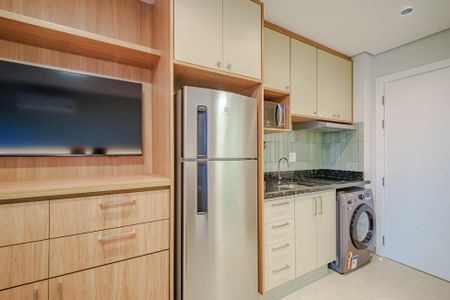 Studio para alugar com 26m², 1 quarto e sem vaga Studio para alugar com 26m², 1 quarto e sem vagaCozinha