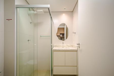Studio para alugar com 26m², 1 quarto e sem vaga Studio para alugar com 26m², 1 quarto e sem vagaBanheiro