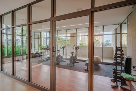 Studio para alugar com 26m², 1 quarto e sem vaga Studio para alugar com 26m², 1 quarto e sem vagaÁrea comum - Academia