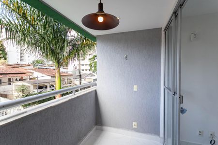 Varanda da sala  de apartamento para alugar com 3 quartos, 70m² em São Francisco, Belo Horizonte