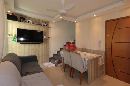 Sala de apartamento para alugar com 2 quartos, 97m² em Vila Apiai, Santo André