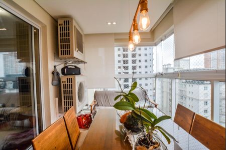 Varanda gourmet de apartamento à venda com 4 quartos, 184m² em Campestre, Santo André