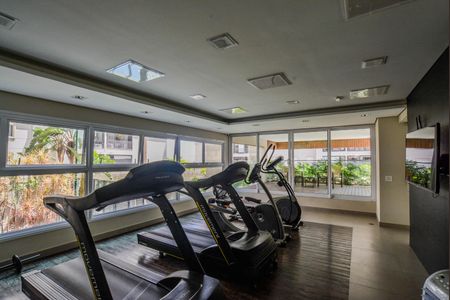 Área comum - Academia de apartamento à venda com 4 quartos, 184m² em Campestre, Santo André