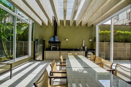 Área comum - Churrasqueira de apartamento à venda com 4 quartos, 184m² em Campestre, Santo André