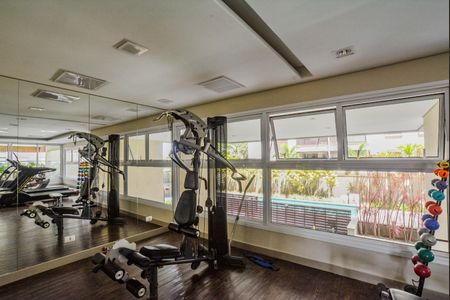 Área comum - Academia de apartamento à venda com 4 quartos, 184m² em Campestre, Santo André