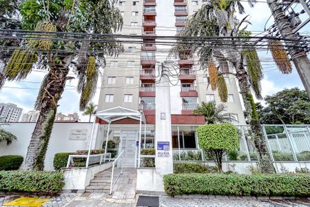 Apartamento para alugar com 76m², 3 quartos e 2 vagasFachada com Plaquinha