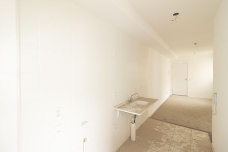 Apartamento à venda com 58m², 2 quartos e 1 vagaCozinha e Área de Serviço