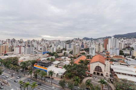 Vista da Sala de apartamento para alugar com 2 quartos, 70m² em São Pedro, Belo Horizonte