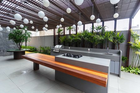 Apartamento para alugar com 70m², 2 quartos e 2 vagas Apartamento para alugar com 70m², 2 quartos e 2 vagasÁrea comum - Churrasqueira 1
