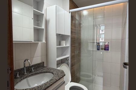 Apartamento para alugar com 86m², 3 quartos e 1 vaga Apartamento para alugar com 86m², 3 quartos e 1 vagaBanheiro da suíte