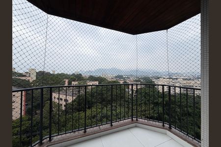 Sala - Varanda de apartamento para alugar com 3 quartos, 86m² em Pechincha, Rio de Janeiro
