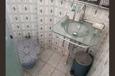 Banheiro  de apartamento à venda com 1 quarto, 45m² em São Cristóvão, Belo Horizonte
