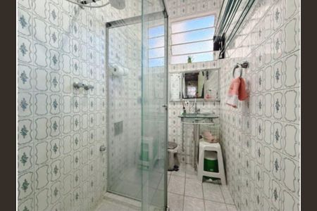 Banheiro  de apartamento à venda com 1 quarto, 45m² em São Cristóvão, Belo Horizonte