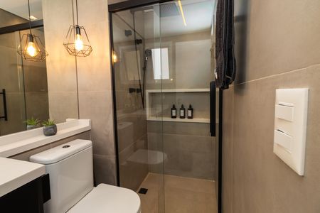 Apartamento à venda com 136m², 3 quartos e 2 vagas Apartamento à venda com 136m², 3 quartos e 2 vagasBanheiro da Suíte 3