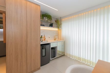 Varanda da Sala de apartamento à venda com 3 quartos, 136m² em Barra Funda, São Paulo