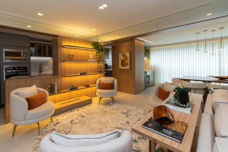 Apartamento à venda com 136m², 3 quartos e 2 vagas Apartamento à venda com 136m², 3 quartos e 2 vagasSala