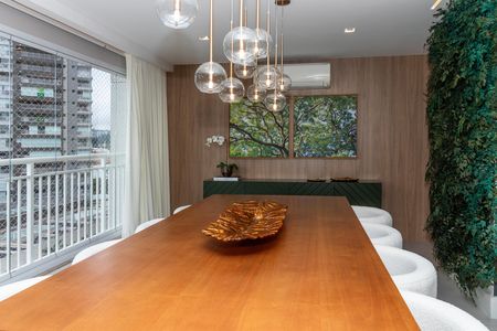 Varanda da Sala de apartamento à venda com 3 quartos, 136m² em Barra Funda, São Paulo