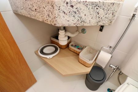 Studio para alugar com 22m², 1 quarto e 1 vaga Studio para alugar com 22m², 1 quarto e 1 vagaBanheiro