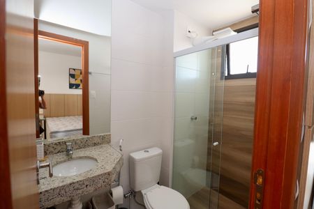 Studio para alugar com 22m², 1 quarto e 1 vaga Studio para alugar com 22m², 1 quarto e 1 vagaBanheiro