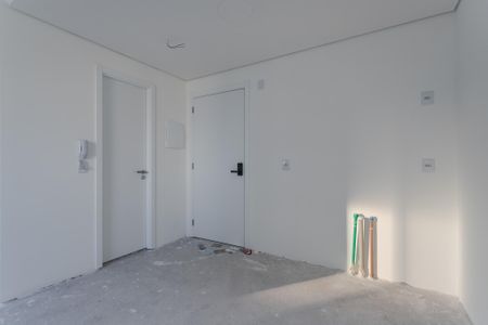 Cozinha de kitnet/studio à venda com 1 quarto, 30m² em Jardim do Salso, Porto Alegre